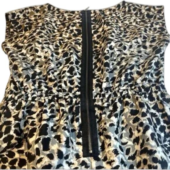 BeBop Midi Dress M Boho Animal Print Purple Fall Layering Y2K Retro Aesthetic - Picture 9 of 13